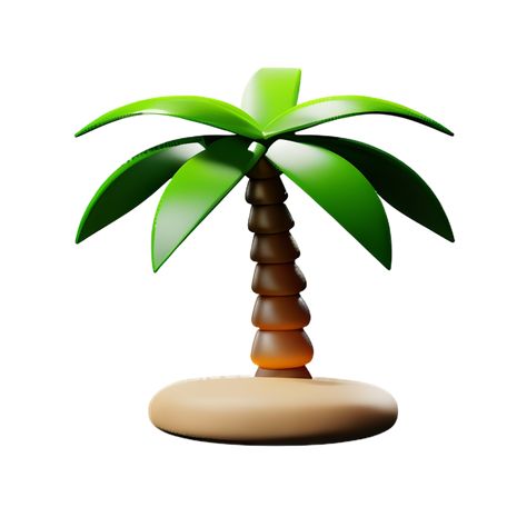 Palm tree 3d rendering icon illustration 3d Palm Tree, The Palm, 3d Rendering, Icon Illustration, Free Png, Palm Tree, Anime Character Design, Anime Character, Palm Trees