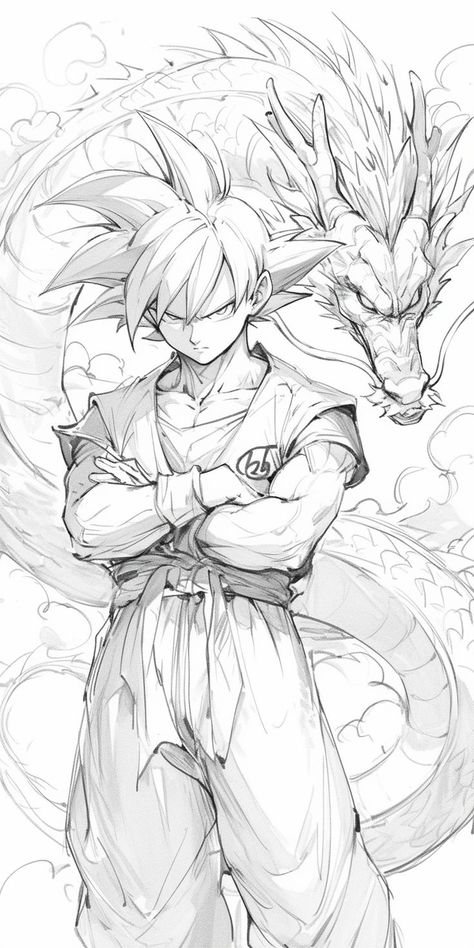 #goku #dragonball#anime #manga #cartoon #wallpaper #phonewallpaper #animewallpaper Goku Art Drawings, Goku Art, Dbz Drawings, Goku Drawing, Anime Photo Profile Dark, Goku Wallpaper, Manga Cartoon, Dragon Ball Painting, Dragon Ball Art Goku