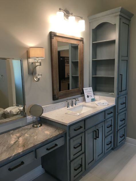 Cabinet Design Ideas, Bathroom Cabinets Designs, Steam Showers Bathroom, Bathroom Redo, House Bathroom, Bathroom Remodel Master, Bath Remodel, Bathroom Cabinet, Guest Bathroom