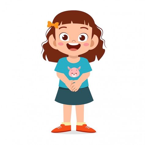 School Card, Kids Cartoon Characters, Girl Cartoon Characters, Kid Boy, Kids Vector, Happy Cartoon, Kids Cartoon, Girl Clipart, Kids Clipart