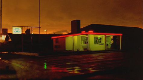 Wim Wenders Polaroids, Car Cinematography, Highway Lights, Highway Lighting, Picture Diary, Wim Wenders, Beautiful Cinematography, Watercolor Eyes, Neon Moon