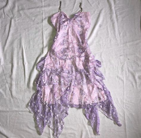 Pastel Fairy Outfit, Fairy Dresses Aesthetic, Wisteria Outfit, Y2k Fairy Dress, Dark Farie Outfits, Y2k Homecoming, Purple Fairy Outfit, Purple Fairy Aesthetic Outfit, Purple Fairy Aesthetic