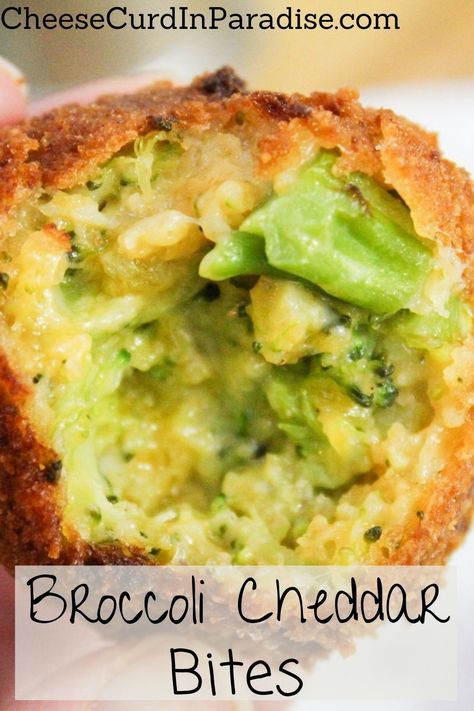 My Broccoli Cheddar Bites are crispy, cheesy, and gooey. Classic combination of broccoli and cheese, breaded, and fried crisp. Perfect for game day or a get together with friends. #Broccoli #Cheese #Appetizer #GameDay #Fried Broccoli Cheddar Bites, Broccoli Cheese Bites, Get Together With Friends, Cheese Curd, Broccoli Bites, Fried Broccoli, Cheese Appetizer, Sides Dishes, Hosting Parties