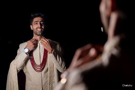 Engagement Groom Poses, Indian Groom Photography Poses, Groom Single Poses, Getting Ready Wedding Outfit, Groom Haldi, Groom Shoot, Groom Prep, Muslim Wedding Photography, Wedding Outfits For Groom