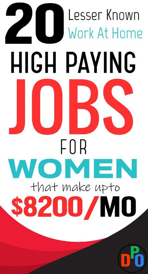 20 Lesser Known Work At Home High Paying Jobs for Women That Make Upto $8200/Month Work At Home Jobs, Stay At Home Jobs, At Home Jobs, Flexible Jobs, Jobs For Women, Legit Work From Home, Legitimate Work From Home, Online Jobs From Home, Mom Jobs