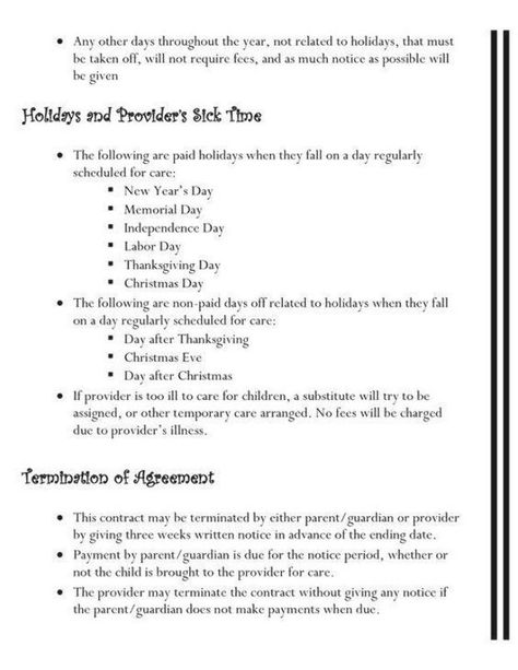 Home Daycare Contracts                                                                                                                                                     More   -,  #childcare #childcareFinding #childcarereception #childcareRoomIdeas In Home Daycare Prices, I’m Home Daycare, Daycare Contract In Home, Daycare Policy Handbook, Inhome Daycare Setup Ideas, At Home Daycare Setup, Daycare Contract Forms, In Home Daycare Set Up, Daycare Handbook