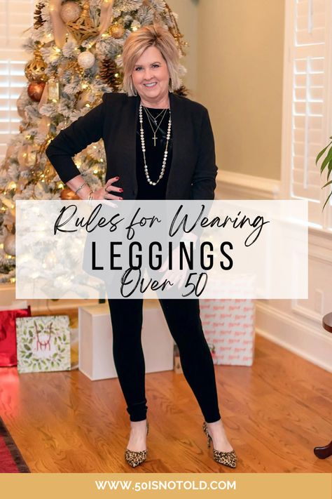 What To Wear With Black Leggings Summer, Wearing Leggings Over 50, Best Leggings For Women Over 50, What To Wear With Leggings Over 40, How To Wear Leggings In Winter, Styling Leggings For Work, 2023 Leggings Outfit, How To Wear Leggings 2023, Women In 50s Fashion Over 50