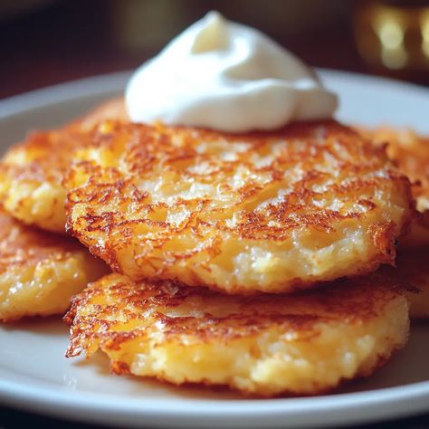 Potato Pancakes Easy, Crispy Pancakes, Best Roast Potatoes, Pancake Shapes, Special Breakfast, Grated Potato, Savory Pancakes, Autumn Recipes, Pancakes Ingredients