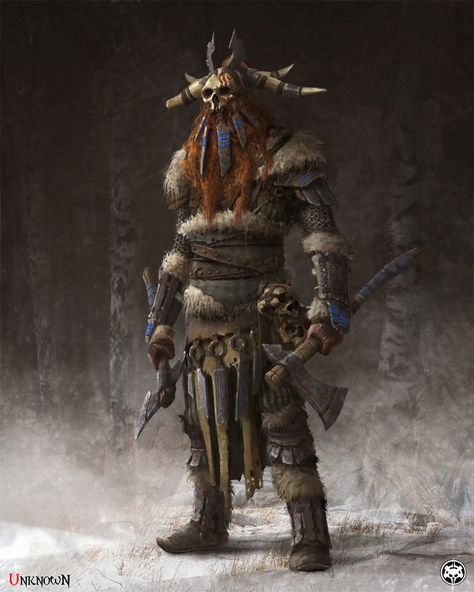 Berserker, Max Hugo on ArtStation at https://www.artstation.com/artwork/o1kg4 Uthgardt Barbarian, Nordic Barbarian, Viking Oc, Viking Berserker, Viking Character, Symbole Viking, Viking Metal, Viking Art, Fantasy Armor