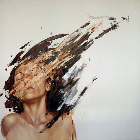 Cesar Biojo, Water Inspiration, Distortion Art, Oil Sketch, L'art Du Portrait, Kunst Inspiration, Kids Water, 인물 드로잉, Gcse Art