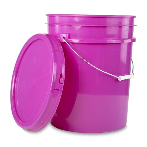 PRICES MAY VARY. DURABLE AND HEAVY DUTY: Made with high-grade HDPE plastic, the buckets are made to last. Perfect for a wide variety of foods including soup, kitchen storage, meal prep, flour, deli meats and rice storage. They are dishwasher and microwave safe. FOOD GRADE STORAGE -These sturdy food safe containers are wonderful for bulk food like rice, grains and large bags of flour and sugar. The perfect size for brining turkey, ribs, pork or any large cut of meat. The plastic bucket will fit o Brining Turkey, Turkey Ribs, Pegboard Ideas, Garden Seats, Rice Storage, Non Perishable, Airtight Storage, Deli Meats, Soup Kitchen