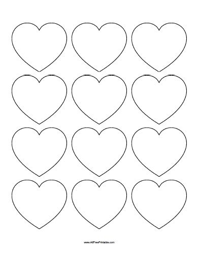 Free Printable Hearts Templates. Free Printable Hearts Templates, great for Valentine's Day craft, decoration this February 14. You can use this templates with small or big heart shapes to use for decoration, craft, pattern, foami, sewing pattern, Valentine's Day themed party, or activity to celebrate love and friendship. Print the templates using your inkjet or laser printer and have fun Valentine Craft Kids Easy, Gift Box Template Free, Free Stencils Printables Templates, Heart Shapes Template, Printable Heart Template, Stencils Printables Templates, Free Stencils Printables, Heart Stencil, February Valentines