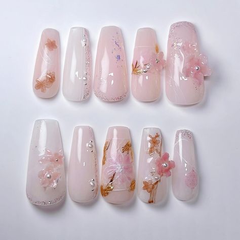 🌸 Cherry Blossom 🌸 Intricate Design - custom design from client’s inspo on Medium Coffin 💗 Order yours at www.janetsnails.com 🫶🏻 special promo till the end of Feb for 15% off your order for any 2+ sets 🎀 #nailinspo #naildesign #pressonnails #3dnails #cherryblossomnails #3dnailart #texturednails #coffinnails #pressons #vancouvernails #gelxinspo #gelxnails #pinknails #trendynails #pinterestnails #nails2inspire Genshin Inspired Nails, Cherry Blossom Nails Art, Cherry Blossom Nails, Nail Business, Genshin Characters, Medium Coffin, Nails Set, 3d Nail Art, Till The End