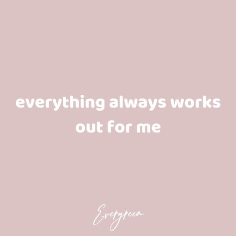 Everything always works out for me. Without fail, every time I infuse my life with this little affirmation, THINGS JUST WORK OUT. It really speaks to the POWER OF YOUR WORDS AND THOUGHTS. But, what if you have a BIG, SCARY DREAM, and you have no idea how to keep going? What do you do when you FEEL LIKE QUITTING? How do you stop self-sabotaging and finally get out of your own way & get your life together already? YOU ARMOR UP. Forget buns like steel, I'm talking about PERSISTENT FAITH. Here's how It Is Always Working Out For Me, Good Things Come To Me Easily, Everything Will Work Out For Me, I Want It I Get It, I Always Get What I Want Quotes, I Always Get What I Want Affirmation, I Get Everything I Want Aesthetic, Im Living My Dream Life, I Get What I Want Quotes