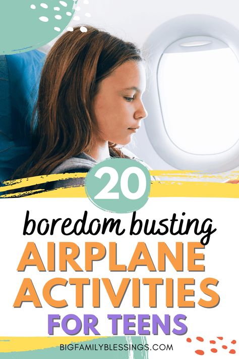 Things To Do On A Plane With Friends, Fun Things To Do On An Airplane, Travel Entertainment For Kids, Airplane Ideas For Kids Air Travel, Airplane Activities For Adults, Airplane Entertainment For Kids, Airplane Tips For Teens, Kids Plane Activities Air Travel, Plane Entertainment For Kids