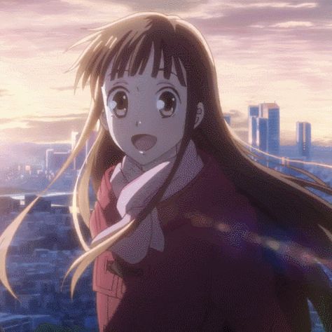 Tohru Honda, Fruits Basket, Gif, Hair