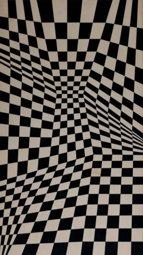 Eye Illusions, Projector Photography, Checker Wallpaper, Optical Illusion Wallpaper, Enzo Mari, Trippy Wallpaper, Bleach Art, My Pinterest, Trippy Art