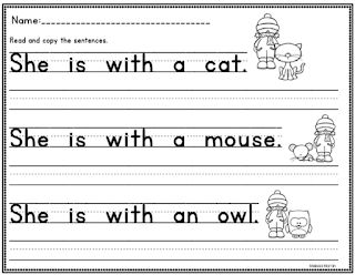 Kindergarten Sentence Writing, Writing In Kindergarten, January Writing Prompts, Sentences Kindergarten, January Writing, Centers Kindergarten, Making Sentences, Kids Handwriting Practice, Sight Word Sentences