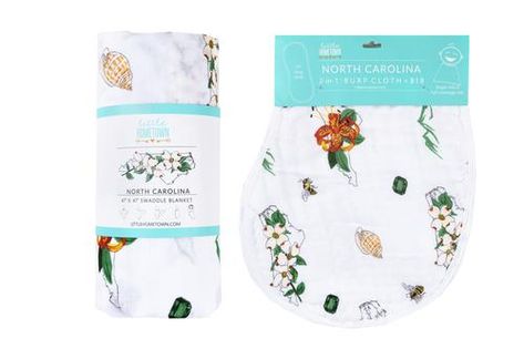 North Carolina-themed Baby Blankets, PJs, and More – Little Hometown Florida Baby, Dogwood Blooms, Tapestry Bedding, Baby Receiving Blankets, Baby Muslin Swaddle, Stadium Blankets, Newborn Gown, Scotch Bonnet, Muslin Swaddle Blanket