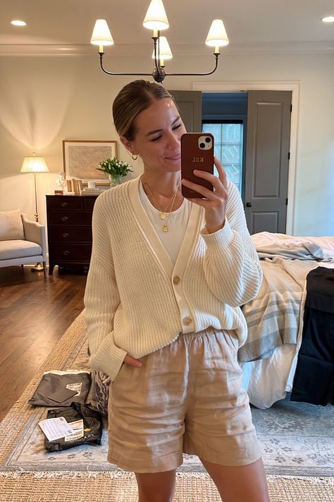 My staple cardigan from Jenni Kayne is 20% off with code MDWEVENT And these linen shorts are already only $40! Follow my shop @Keegan_Leuer on the @shop.LTK app to shop this post and get my exclusive app-only content! #liketkit #LTKSeasonal #LTKunder50 #LTKsalealert @shop.ltk https://liketk.it/4agyJ Jenni Kayne Cocoon Cardigan Outfit, Shorts And Cardigan Outfit, Cardigan And Shorts Outfit, Staple Cardigan, Cardigan Outfit Summer, Knit Cardigan Outfit, Cardigan With Shorts, Cardigan Outfit, 2024 Outfits