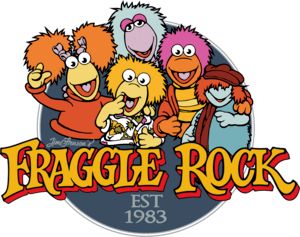 Rock Font, Rock Logo, 1980s Childhood, Fraggle Rock, Young Forever, Cartoon Tv Shows, Media Logo, Rock Posters, Tv Characters