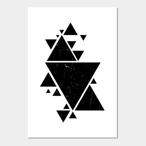 Triangle Geometric Art, Triangle Poster Design, Triangle Composition Design, Geometric Art Circle, Geometric Nature Art, Minimalist Geometric Design, Triangle Composition Art, Shape Composition Design, Organic And Geometric Shapes Art