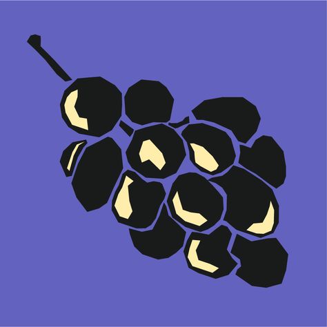 "ADLER" Grape Illustration by Matthew Grapes Graphic Design, Grapes Illustration Design, Wine Illustration Design, Grape Graphic, Grapes Illustration, Grape Illustration, Grape Drawing, Wine Illustration, Grapes Design