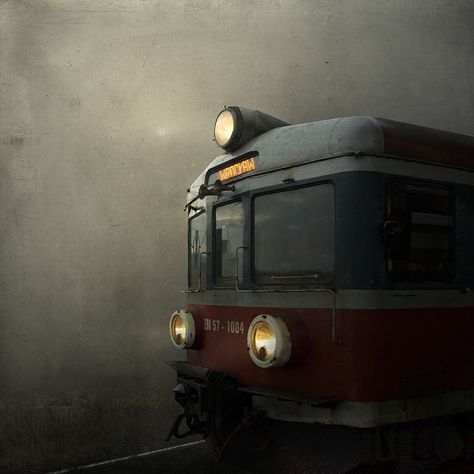 whisperinglion: Train by ~inz-feelgood Old Trains, Old Train, U Bahn, Introverted, Creative Living, Wroclaw, Train Tracks, Train Travel, A Train