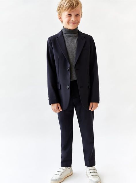 TAILORING-BOY | 5 - 14 years-KIDS | ZARA United States Boys Suits For Wedding, Righteous Gemstones, School Forms, Kids Formal, Zara Boys, Zara Kids, Boys Jacket, Winter Looks