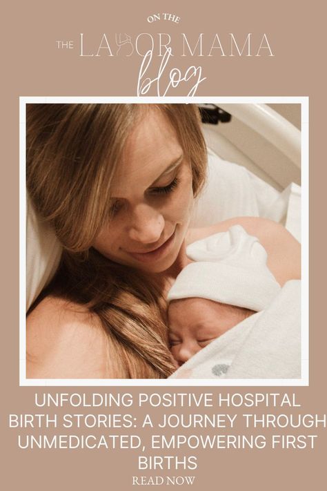 In today's blog post we're chatting about my first birth story--a positive, unmedicated, hospital birth. Let these narratives reshape your expectations and prepare you for your own unique journey. Ready to discover more? Head over to thelabormama.com and immerse yourself in these incredible birth stories. Nine Weeks Pregnant, Midwife Birth, Positive Birth, Unmedicated Birth, First Ultrasound, Breastfeeding Benefits, Birth Preparation, Labor Nurse, Exclusive Breastfeeding