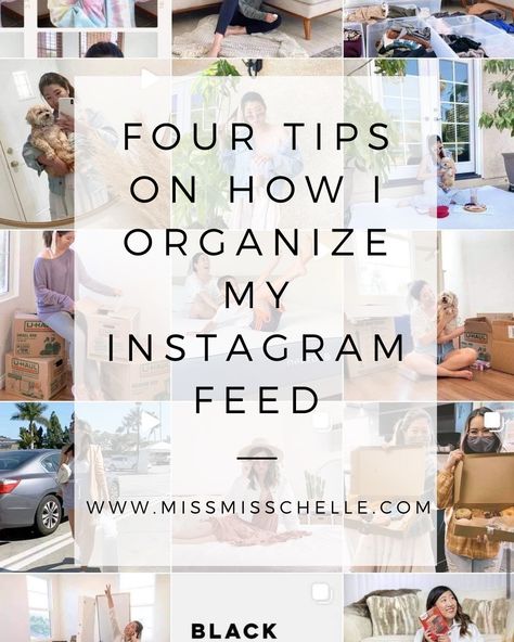 So much has changed on the Instagram platform, so I wanted to keep y’all updated on the latest and greatest tips!  Blog Post Link: http://www.missmisschelle.com/blog/2020/8/27/how-i-organize-my-instagram-feed-august-2020 How To Organize Instagram Posts, How To Organize Photos, Organize Photos, Photo Organization, How To Organize, Instagram Feed, Blog Post, Blog Posts, Instagram Posts