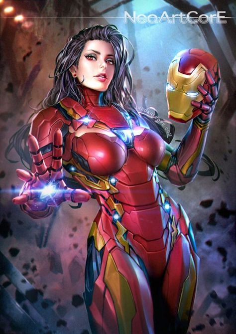 Female Iron Man Suit Iron Woman, Captain America Civil, New Avengers, Marvel Fan Art, Art Manga, Comics Girls, Marvel Comics Art, Marvel Girls, Metal Gear Solid