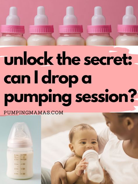 Unlock the Secret: Can I Drop A Pumping Session? Pumping Bag, Increase Breastmilk Supply, Power Pumping, Baby Bottle Labels, Pumping Schedule, Increase Breastmilk, Best Baby Bottles, Newborn Schedule, Breastfeeding Positions