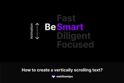 Simple Text Animation, Typography Tips, Scrolling Text, Webflow Templates, Text Layout, Text Animation, Web Layout Design, Motion Graphic, Web Layout