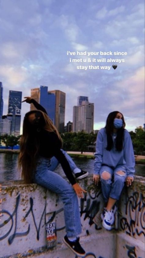 Bestie Goals Captions, Bestfrnd Wallpaper, Bestfrnd Captions For Instagram, Caption For Bestfrnd, Bestie Birthday Captions, Girl No Face, Sky Katz, Korea Aesthetic, Witty Instagram Captions