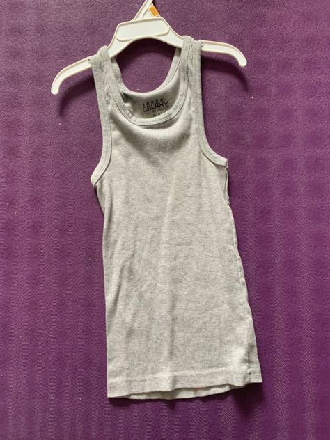 Wife Beaters, Basic Tank, Basic Tank Top, Tank Tops, Grey, Women's Top