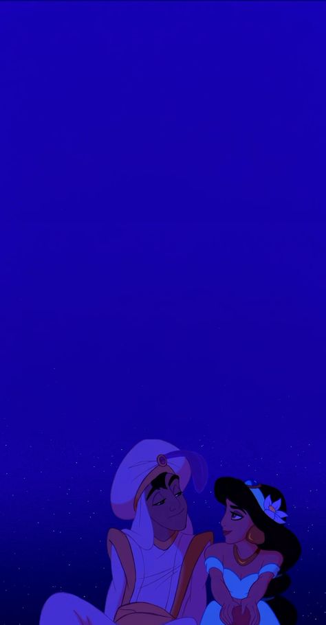 Alladin And Jasmine Wallpaper, Aladin Wallpaper Aesthetic, Alladin Wallpaper Aesthetic, Aladin And Jasmine Wallpaper, Aladdin Aesthetic Wallpaper, Princesse Jasmine Disney, Aladdin Wallpaper Iphone, Blue Disney Wallpaper, Dark Disney Wallpaper