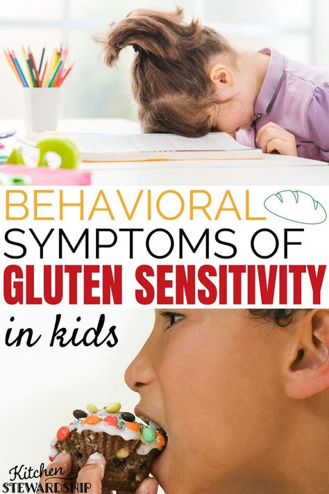 Top four behavioral symptoms of gluten sensitivity in kids. Going gluten-free could clear up your child's brain fog and improve their mood. Everything you need to get started here! Symptoms Of Gluten Sensitivity, Gluten Symptoms Signs, Gluten Free Diet For Kids, Gluten Free Kids Meals, Gluten Allergy Symptoms, Gluten Free For Kids, Gluten Sensitivity Symptoms, Metabolic Eating, Signs Of Gluten Intolerance