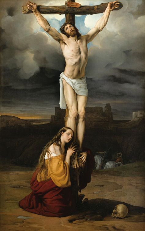 Pius on Twitter: "‘Penitent Mary Magdalene at the foot of the cross’, Francesco Ayets, 1832.… " Penitent Magdalene, Mary Magdalene And Jesus, Jesus Christ Painting, The Crucifixion, Maria Magdalena, Crucifixion Of Jesus, Catholic Images, Pictures Of Jesus Christ, Jesus Wallpaper