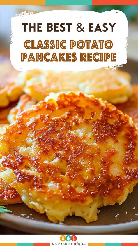 Crispy, golden, and delicious! Try this Classic Potato Pancakes Recipe for a perfect breakfast or brunch treat. Simple ingredients, easy steps, and incredibly satisfying. Save this recipe and make it a family favorite! Recipe For Crumpets, Instant Mashed Potato Pancakes, Fluffy Potato Pancakes, Potato Pancakes With Cheese, Potato Cakes From Instant Potatoes, Potato Recipe For Breakfast, Potato’s For Breakfast, Potato Pancakes Shredded Hashbrowns, How To Make Potato Pancakes From Mashed Potatoes