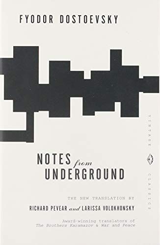 Notes From The Underground, Notes From Underground, The Brothers Karamazov, Oprahs Book Club, Fyodor Dostoevsky, Reading Notes, Fyodor Dostoyevsky, Science Fiction Books, Vintage Classics