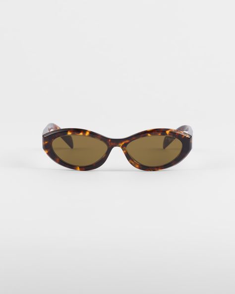 Loden Green Lenses Prada Symbole Sunglasses | PRADA Prada Sunglasses Women, Prada Symbole Sunglasses, Loden Green, Prada Eyewear, Mens Holiday, Mens Travel, Green Lenses, Prada Sunglasses, Triangle Logo