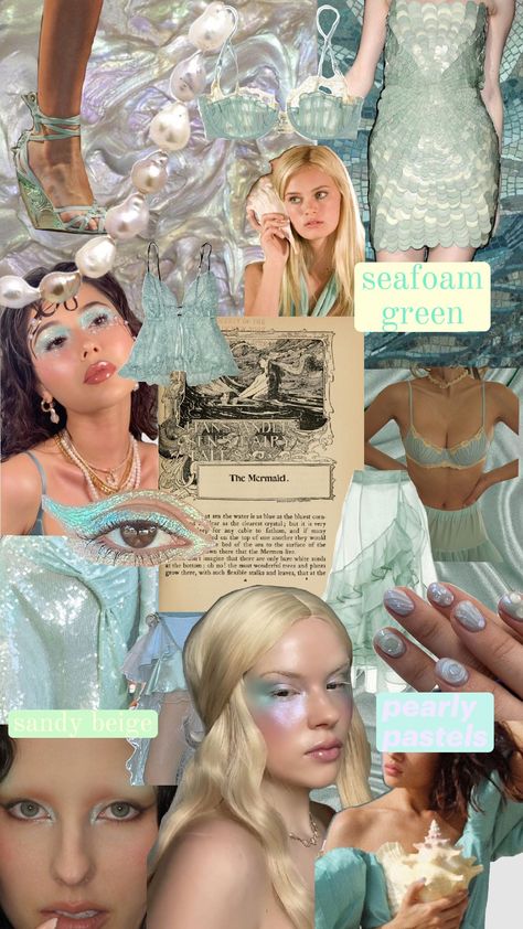 pisces look book #pisces #moodboard #outfits #makeup Pisces Aesthetic Moodboard, Pisces Witch Aesthetic, Pieces Aesthetic Zodiac, Pisces Mars Aesthetic, Pisces Rising Makeup, Pisces Rising Style, Pisces Costume, Pisces Venus Style Outfits, Venus Pisces Style