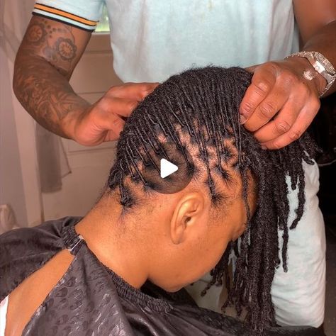 Updo Dreadlock Styles Black Women, Small Locs Hairstyles For Women, French Roll With Locs, Pin Curl Locs, Dreaded Hair Women, French Roll Loc Style, Locs Pin Up Styles, Starter Loc Extensions, Loc Pinup Styles For Women