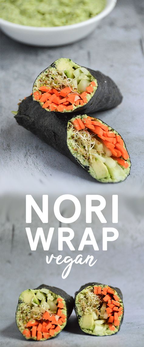 Tofu Nori Wrap, Nori Recipes, Edamame Hummus Recipe, Nori Wraps, Nori Wrap, Japanese Vegan, 2023 Food, Comidas Keto, Vegan Asian Recipes