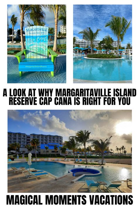 Margaritaville Island Reserve Cap Cana - A look at why it may be the perfect vacation for you! Margaritaville Resort Punta Cana, Margaritaville Cap Cana, Cap Cana Dominican Republic, Balcony Pool, Punta Cana Resort, Vacation Planner, Programming For Kids, Ask Yourself, Kids Club