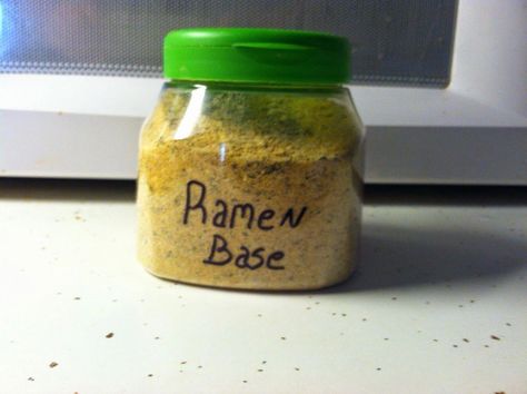 Ramen Soup Base, Diy Ramen, Ramen Seasoning, Spicy Kimchi, Beef Ramen, Homemade Dry Mixes, Diy Mixes, Chicken Ramen, Soup Base