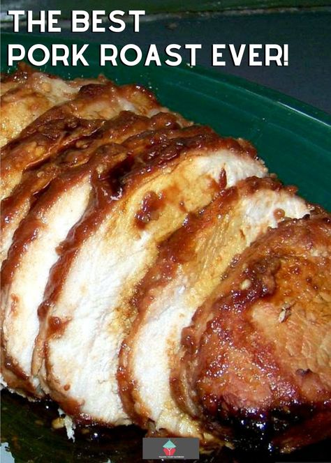 Best Pork Roast Ever! A lovely marinade which will give great flavor and keep your pork juicy. Great for the oven of grill. Best Pork Roast Recipe, Best Pork Roast, Daging Babi Panggang, Pork Roast Recipe, Roast Beef Dinner, Daging Babi, Slow Cooked Pork, Pork Roast Recipes, Pork Loin Recipes