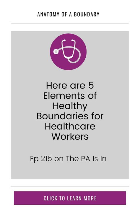 Tune in to this enlightening episode of The PA Is In to uncover the link between empowered boundaries and exceptional patient care. Our guests share personal stories and practical advice on maintaining healthy boundaries in the fast-paced healthcare industry. Learn how to effectively communicate your limits without guilt or fear, and understand the positive impact this has on both your well-being and your ability to provide quality healthcare. Don't miss this empowering discussion! Set Boundaries, Healthcare Quality, Healthy Boundaries, Healthcare Industry, Fast Paced, Practical Advice, We Need, Boundaries, Anatomy