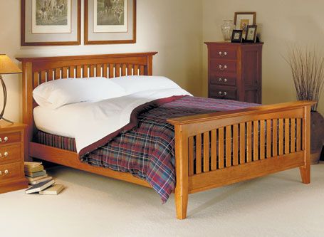 Platform Bed | Woodworking Project | Woodsmith Plans Cherry Bed, Woodworking Projects Furniture, Woodworking Bed, Style Bed, Woodworking Projects For Kids, Rockler Woodworking, Classic Bed, Dreams Beds, Bed Plans